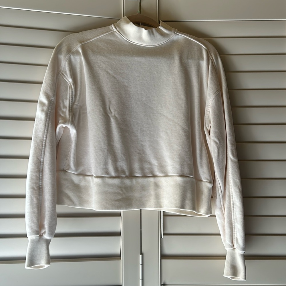 Everlane cream tracksuit size small